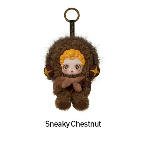 Skullpanda You Found Me Series Plush Doll Pendant Whole Set Opened