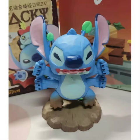 Disney Stitch Wacky Diary 2.0 Series Secret Little Wood Carving(1/72)