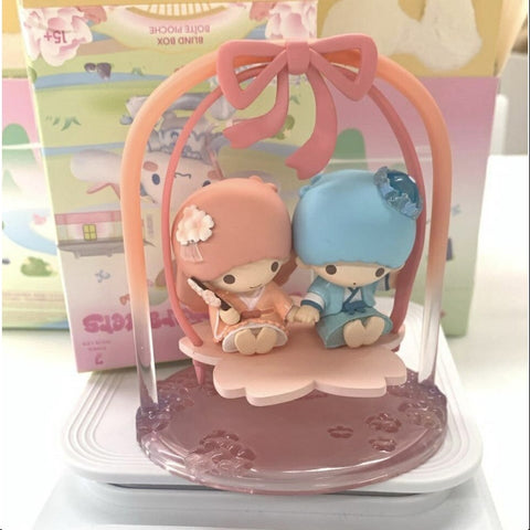 Sanrio Characters Rhyme Flower Series Secret Little Twin Star Kiki & Lala (1/72)
