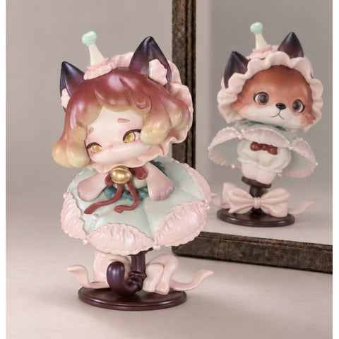 Dual Bear Attic Encounter Blind Box Series: Red Panda Umbrella (Confirmed Style)