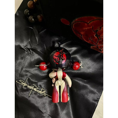Skullpanda Baby Plum Secret Burning Frost Limited Figurine