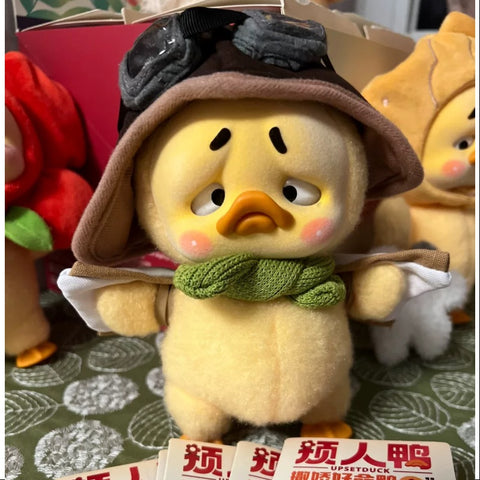 Upsetduck 2 Act Cute Duck Plush SJD Doll Series Secret Take Me Flying Duck(1/72)