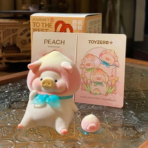 LuLu the Piggy Journey to the West Series Secret Peach（blue）