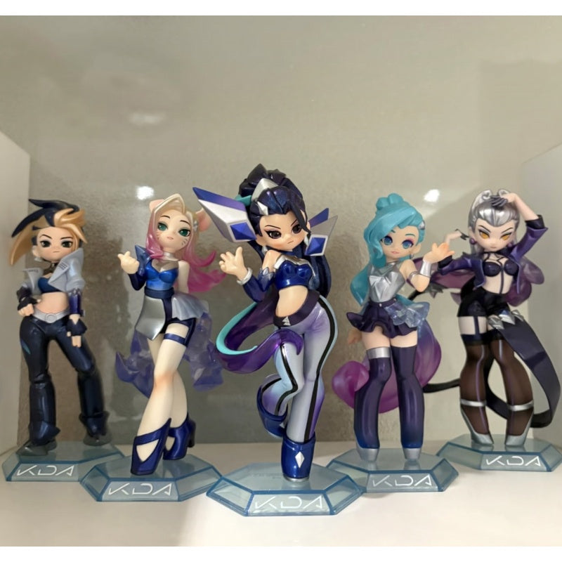 League of Legends K/DA ALL OUT Blind Box Series: Whole Set (Opened Box)
