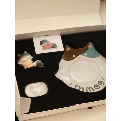 DIMOO Lay Down Cat Set Limited Figure