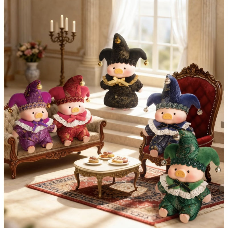 LuLu the Piggy Triangel PVC Plush Pendant Blind Box Series: Whole Set (Brand New With Plastic)