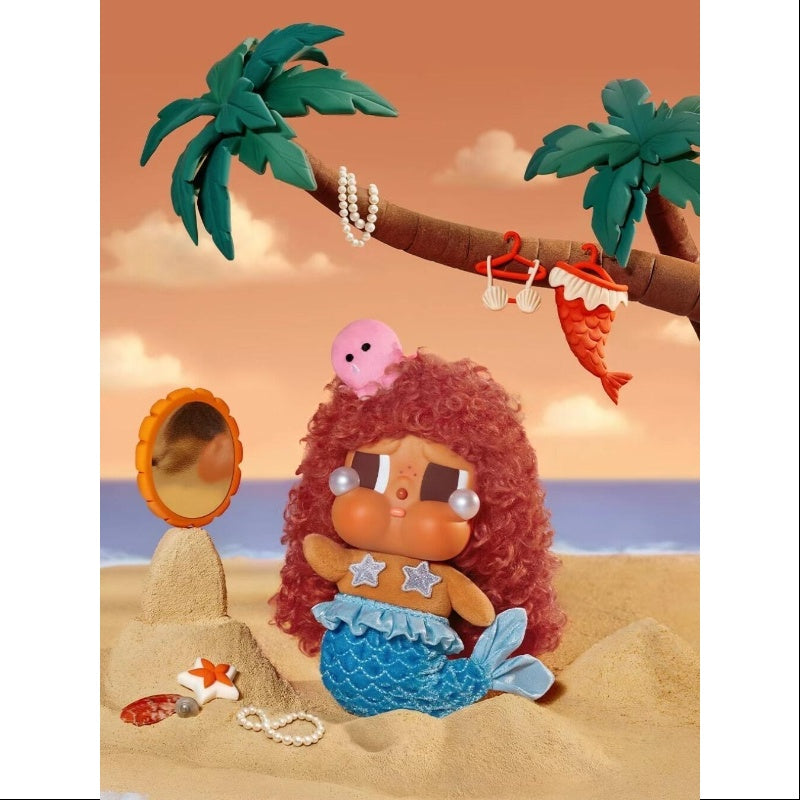 Crybaby Vacation Mode On Vinyl Plush Pendant Series Secret Merbaby Tears (1/72)