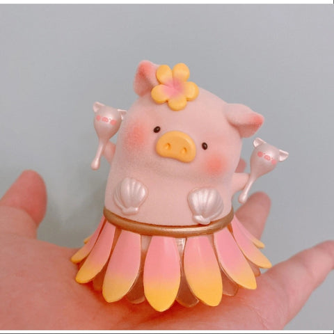 LuLu the Piggy Hula LuLu Special Color 2021 Figurine Limited Edition