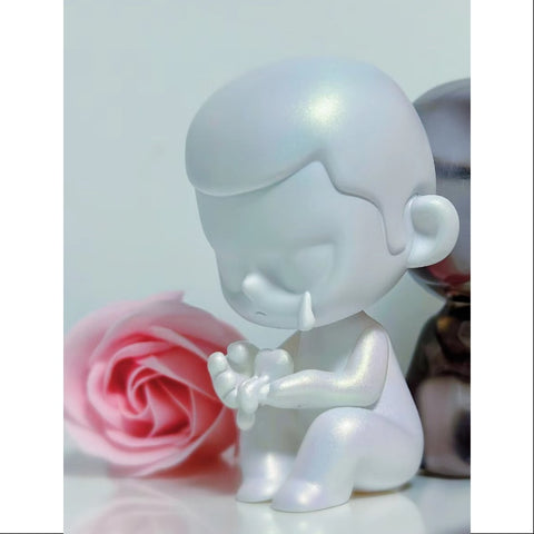 KUBO Thorn Rose White Special Ver. Figurine Art Toy 2023 Limited