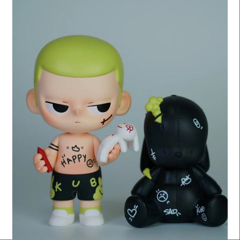 KUBO Happy Birthday 2 Years Old Green Figurine Art Toy 2023 Limited