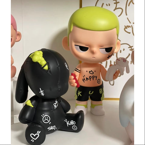 KUBO Happy Birthday 2 Years Old Green Figurine Art Toy 2023 Limited