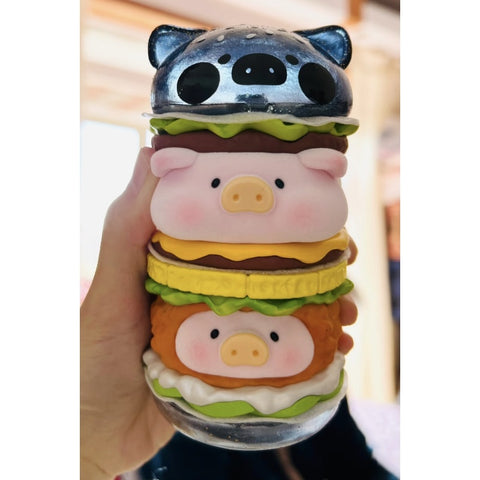 LuLu the Piggy Hamburger Black & Gold 2022 Limited Edition