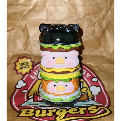 LuLu the Piggy Hamburger Black & Gold 2022 Limited Edition