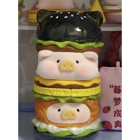 LuLu the Piggy Hamburger Black & Gold 2022 Limited Edition