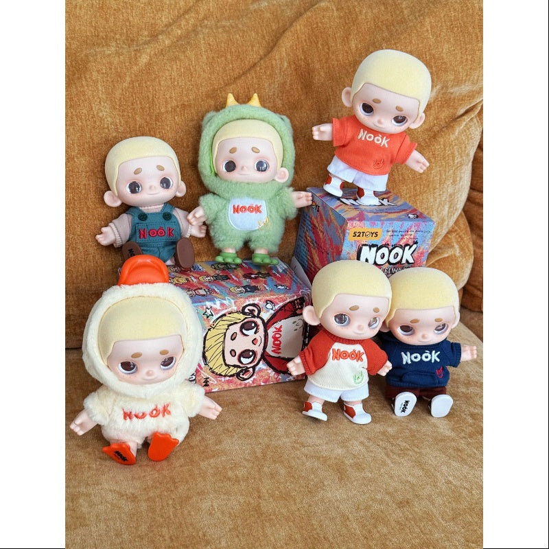 Nook OOTD Vinyl Plush Doll Pendant Series Whole Set Opened
