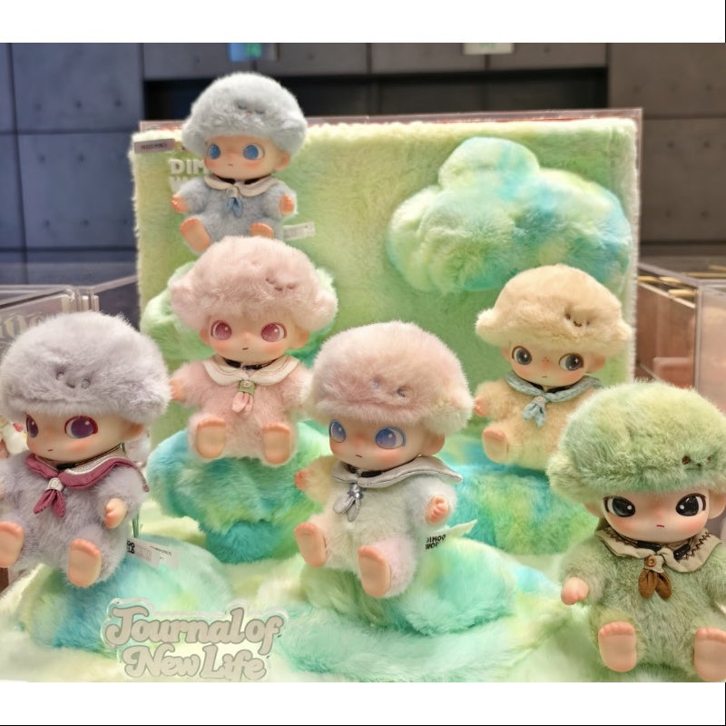DIMOO Journal of New Life Vinyl Plush Pendant Series Whole Set Opened