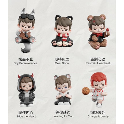 Boy Rayan Love Series Pendant Whole Set Opened