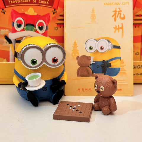 Minions Travelogues of China Series Game of Go Bob