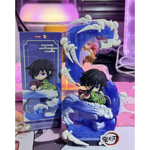 Giyu Tomioka Demon Slayer Unwavering Resolve Arc Block Blind Box Series: Water Breathing (Confirmed Style)