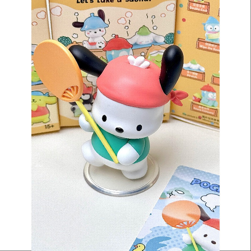 Sanrio Characters Let's Take a Sauna Series Pochacco Cool Breeze