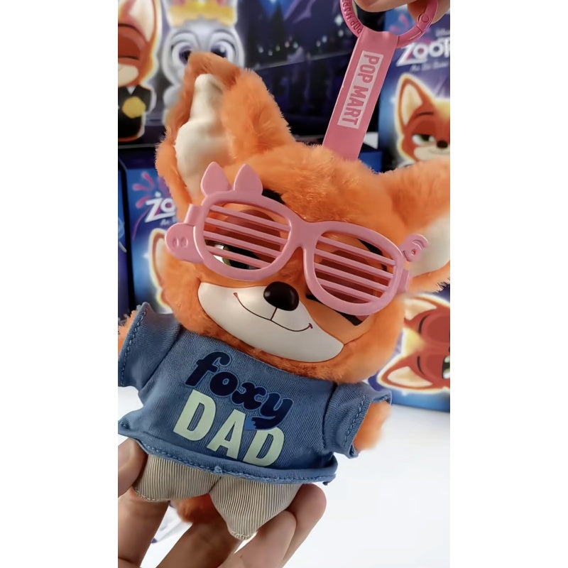 Nick Zootopia Ace Duo Plush Pendant Blind Box Series: Cool Nick (Confirmed Style)