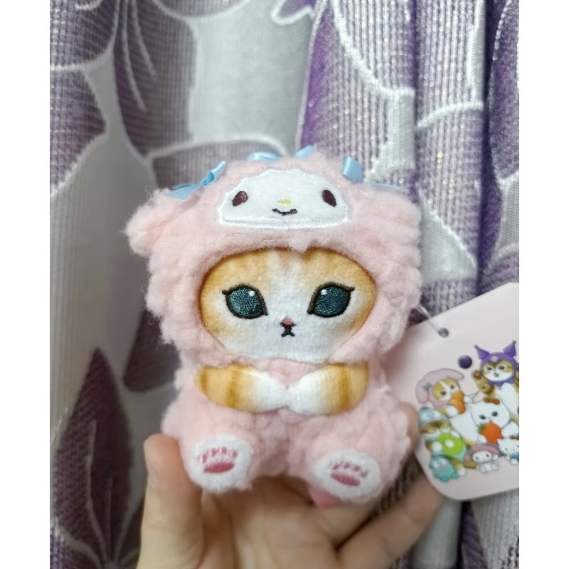 Mofusand × Sanrio Mini Plush Keychain Series: Piano (Confirmed Style)