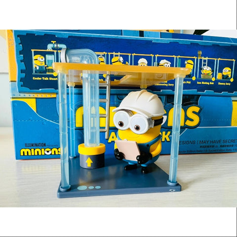 Minions At Work Series Whole Set Opened