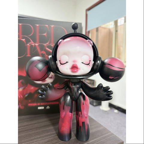 MEGA α SKULLPANDA Red Crystal 400% 2025 Limited Edition