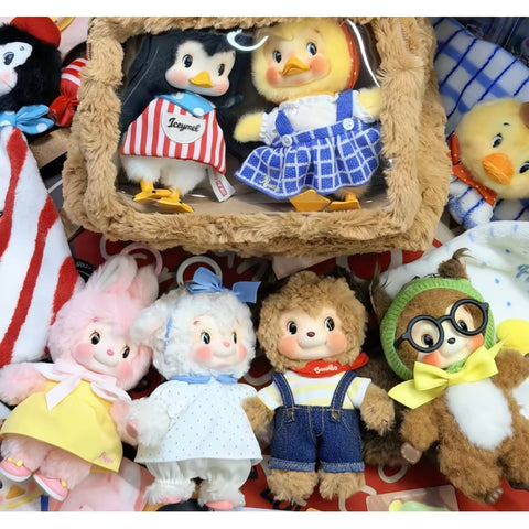 RiboDiary Forest Gathering Day Plush Pendant Blind Box Series Complete Set