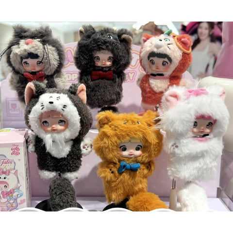 Nommi × Disney Dreamy Cat Tales Plush Doll Blind Box Series Complete Set