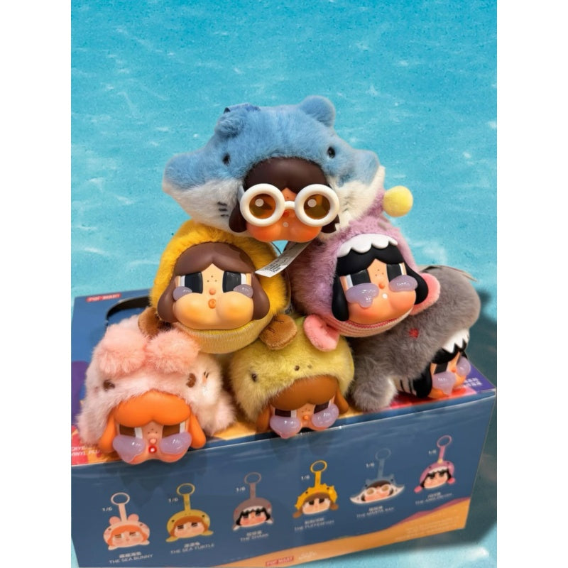 CRYBABY Cry Me an Ocean Vinyl Plush Pendant Blind Box Series: Whole Set (Opened Box)