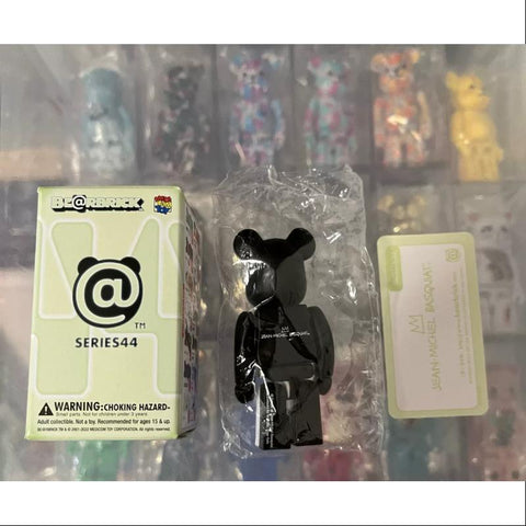 Bearbrick Series 44 ANIMAL Jean Michel Basquiat Dinosaur 100%