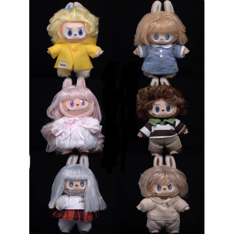 Labubu The Monsters Hair Salon Vinyl Plush Pendant Blind Box Series: Whole Set (Opened Box)