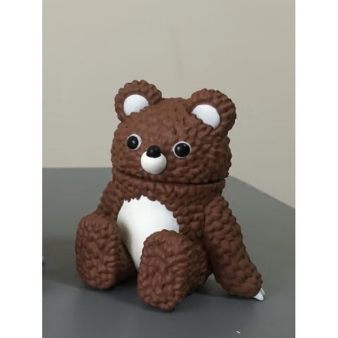 Muckey Instinctoy Relax Blind Box Series: Brown Bear (Confirmed Style)