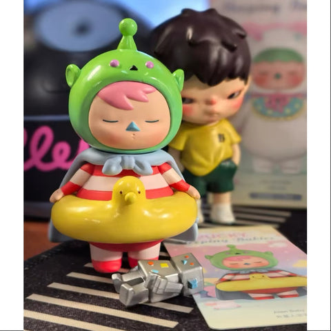 PUCKY Sleeping Babies Series Whole Set Opened
