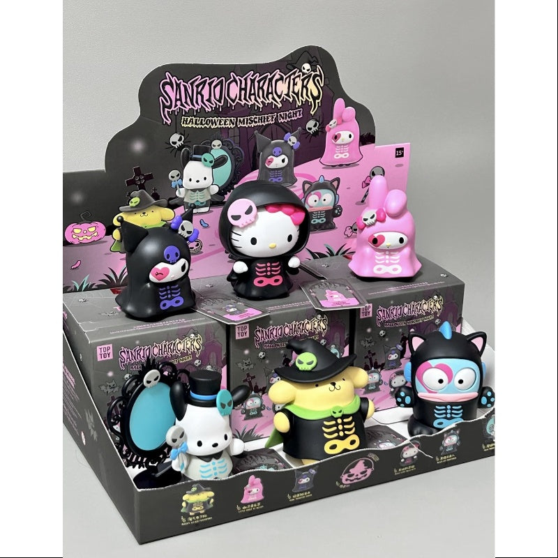 Sanrio Characters Halloween Mischief Night Series Whole Set Opened