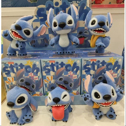Disney Stitch Fluffy Adventure Series Whole Set Opened