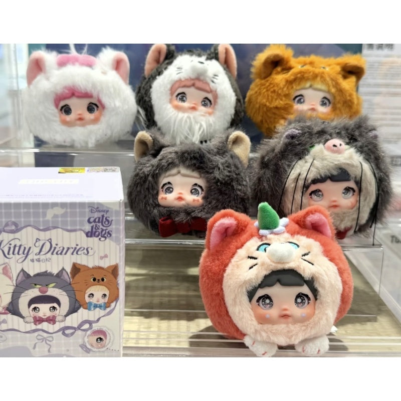 Nommi × Disney Kitty Diaries Plush Doll Blind Box Series Complete Set