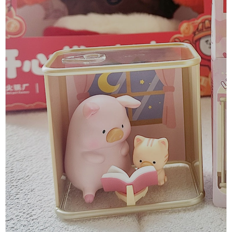 LuLu the Piggy Pleasure Time Blind Box Series: Bedtime Story (Confirmed Style)