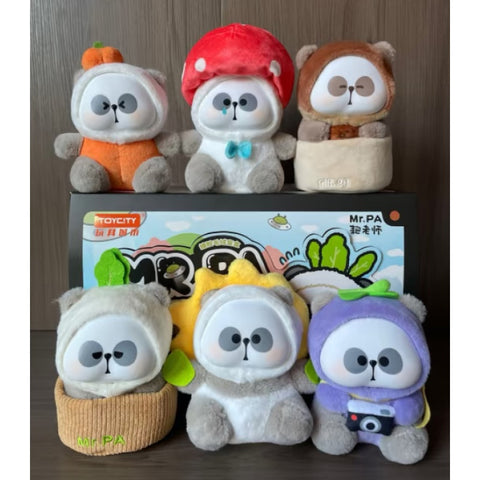 Mr.PA The Escaped Vegetable Plush Blind Box Series Complete Set