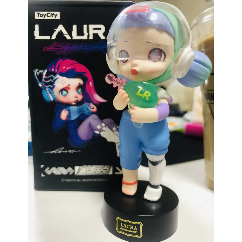 Laura Figure Laura Cyberpunk Series Whole Set Opened – TOYSEZ
