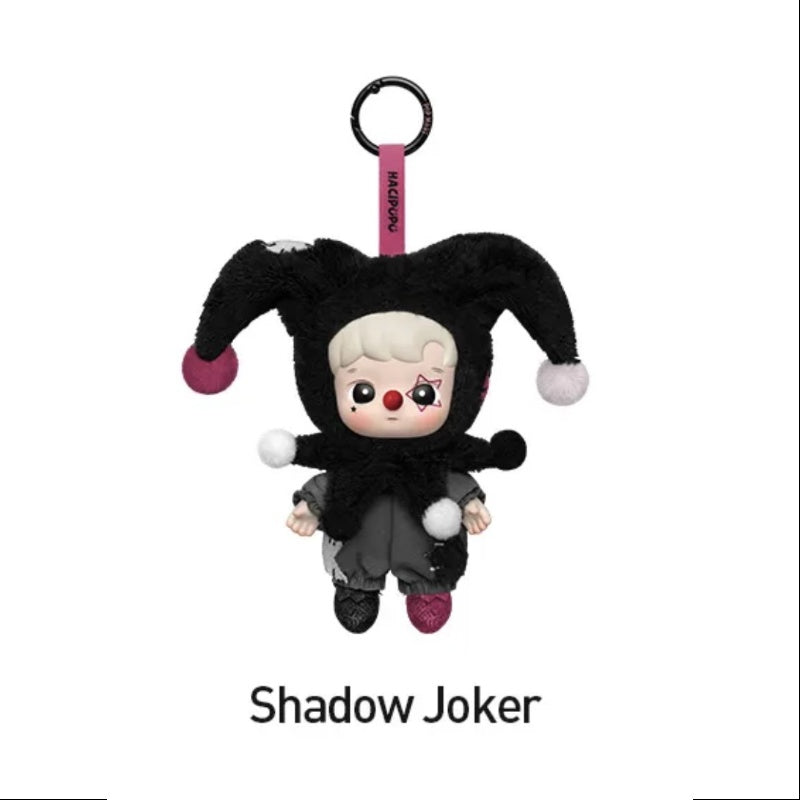 Hacipupu Pop Mart Why So Serious Vinyl Plush Pendant Series Shadow Joker