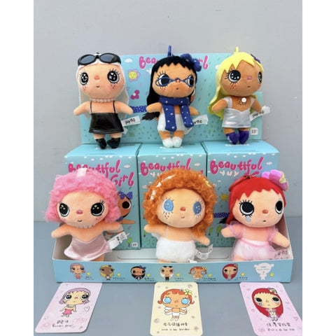 YUY Beautiful Girl Plush Blind Box Series Complete Set