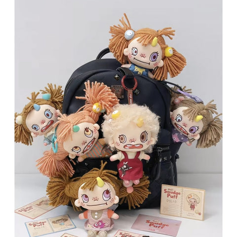 Polar Smudge Puff Plush Pendant Blind Box Series: Whole Set (Opened Box)