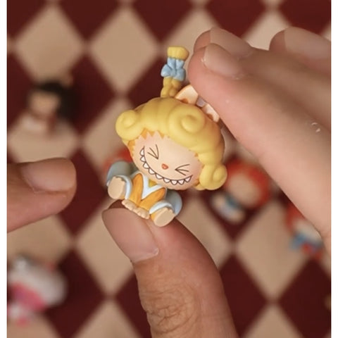 Labubu The Monsters Hair Salon Pop Bean Blind Box Series: Whole Set (Opened Box)