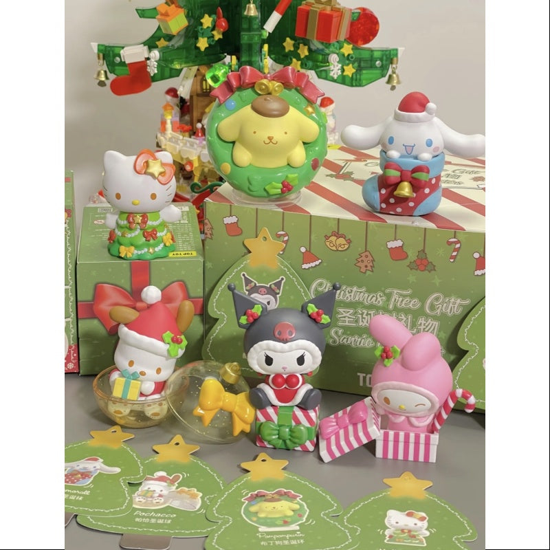 Sanrio Characters Christmas Tree Gift Series Whole Set Opened
