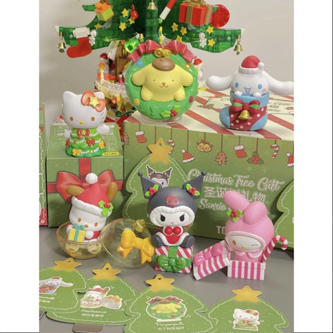 Sanrio Characters Christmas Tree Gift Series Whole Set Opened