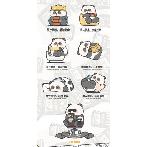 Mr.PA Working Week Blind Box Series Complete Set