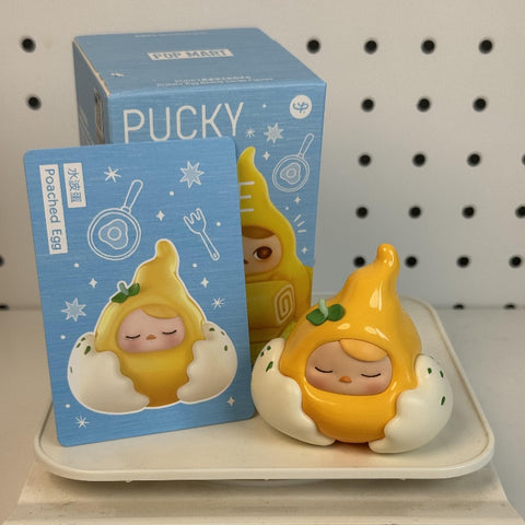 PUCKY Egg Beanie Series Poached Egg