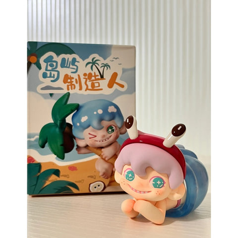 Dudoo Islander Blind Box Series: Hermit Crab House (Confirmed Style)